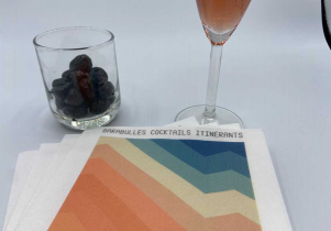 Serviette cocktail 15 x 15 cm - Intissé